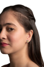 Load image into Gallery viewer, Golden Halo Earrings