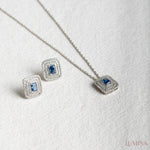 Load image into Gallery viewer, Azure Allure Set Necklace
