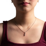 Load image into Gallery viewer, Serenity Twist Pendant Necklace
