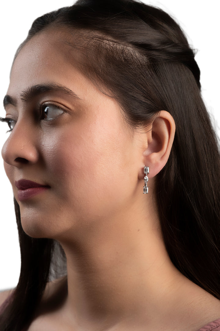 Lustra Trio Stud Earrings