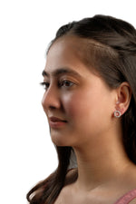 Load image into Gallery viewer, Luna Loop Sparkles Earrings
