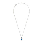 Load image into Gallery viewer, Midnight Bloom Heart Necklace
