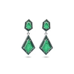 Load image into Gallery viewer, Emerald Mirage Earrings
