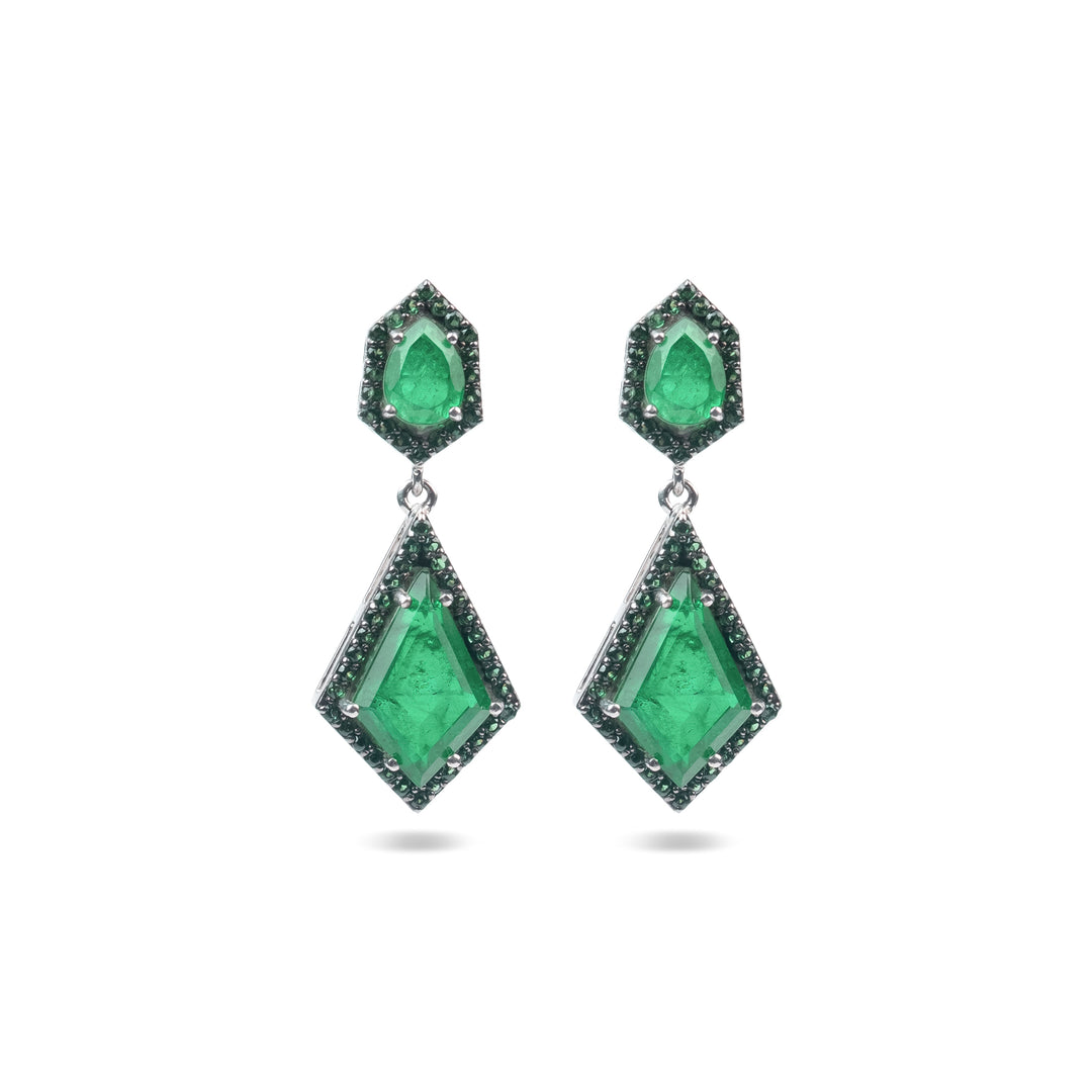 Emerald Mirage Earrings