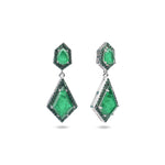 Load image into Gallery viewer, Emerald Mirage Earrings
