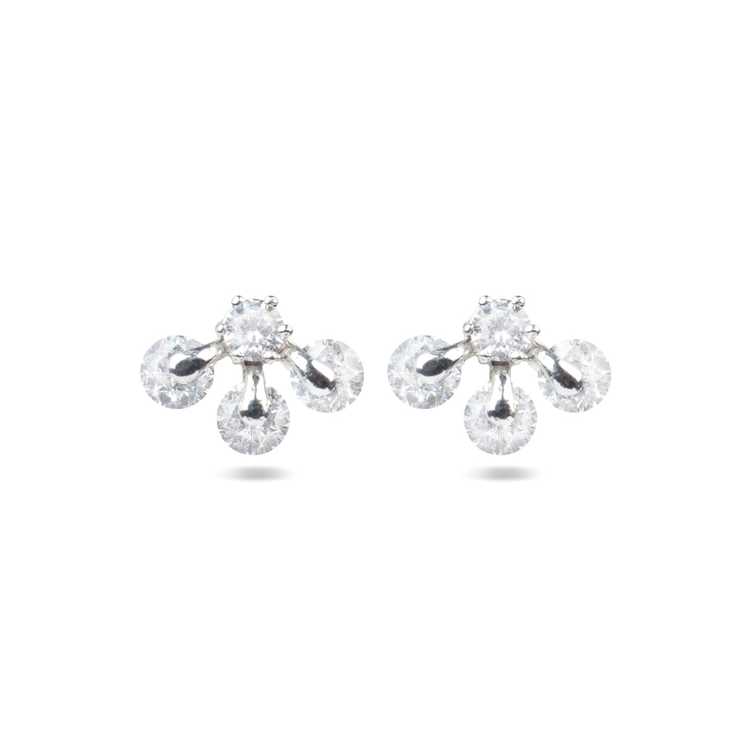 Radiance Bloom Studs Earrings
