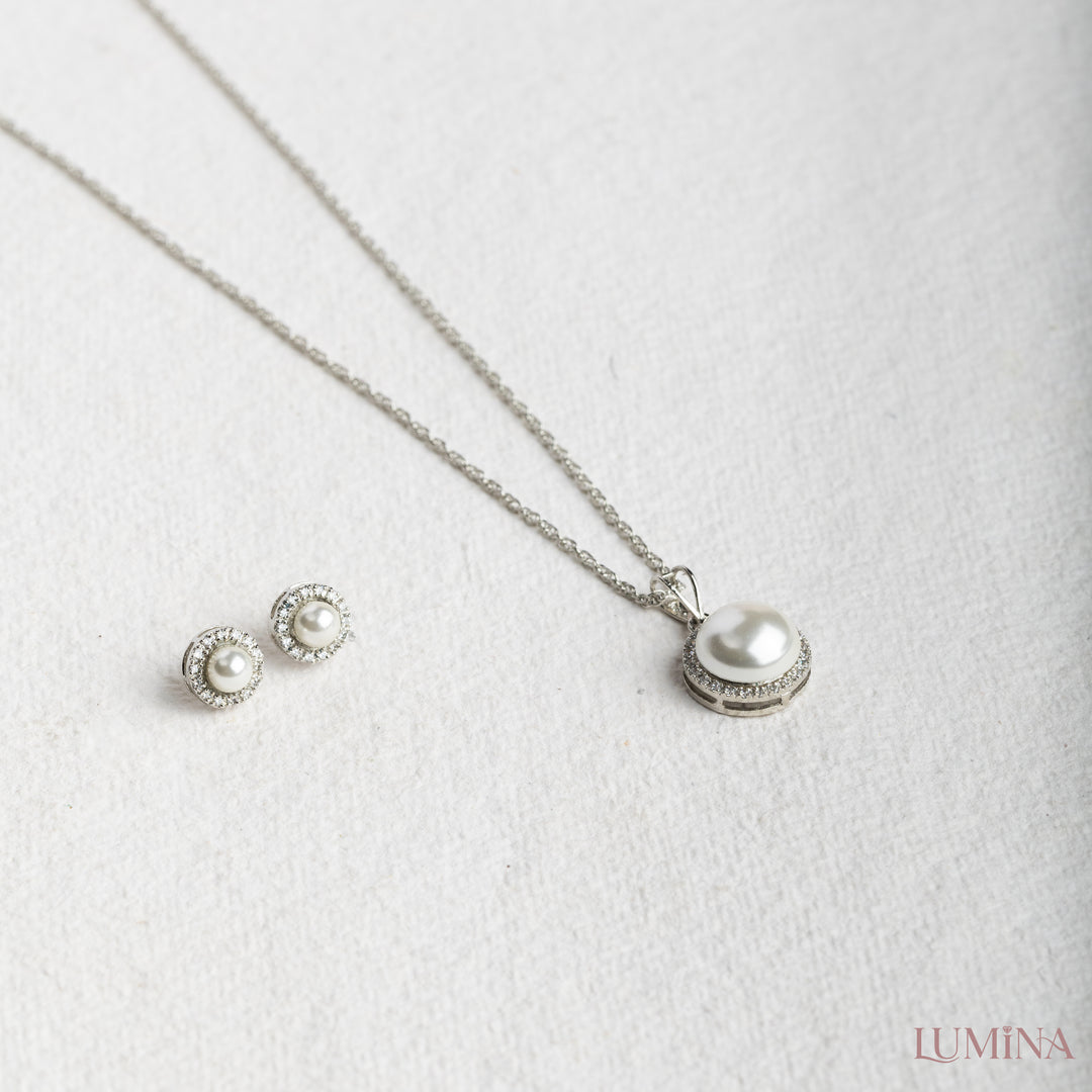 Ivory Aura Set Necklace