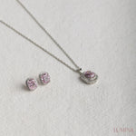 Load image into Gallery viewer, Roseline Glow Set Necklace
