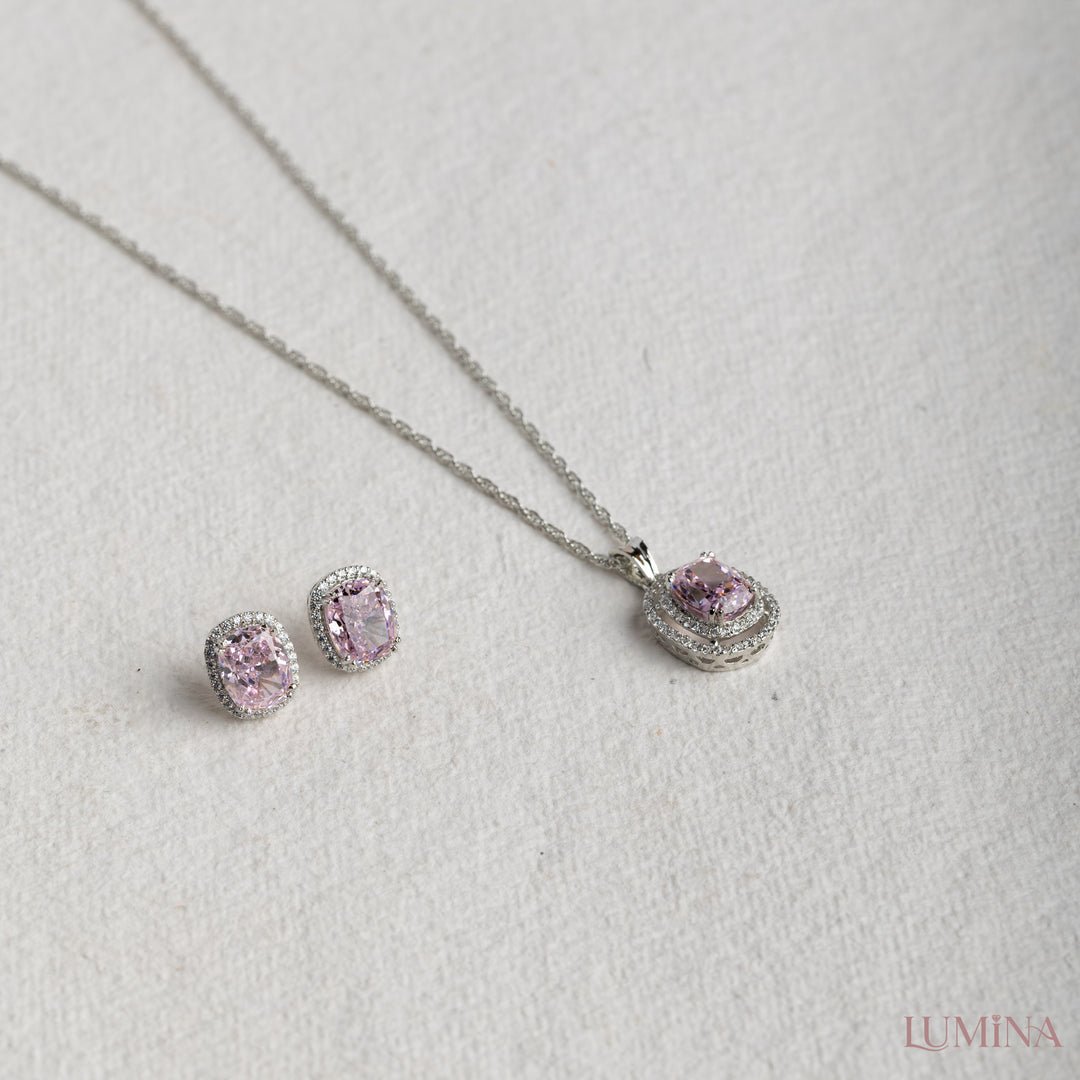 Roseline Glow Set Necklace