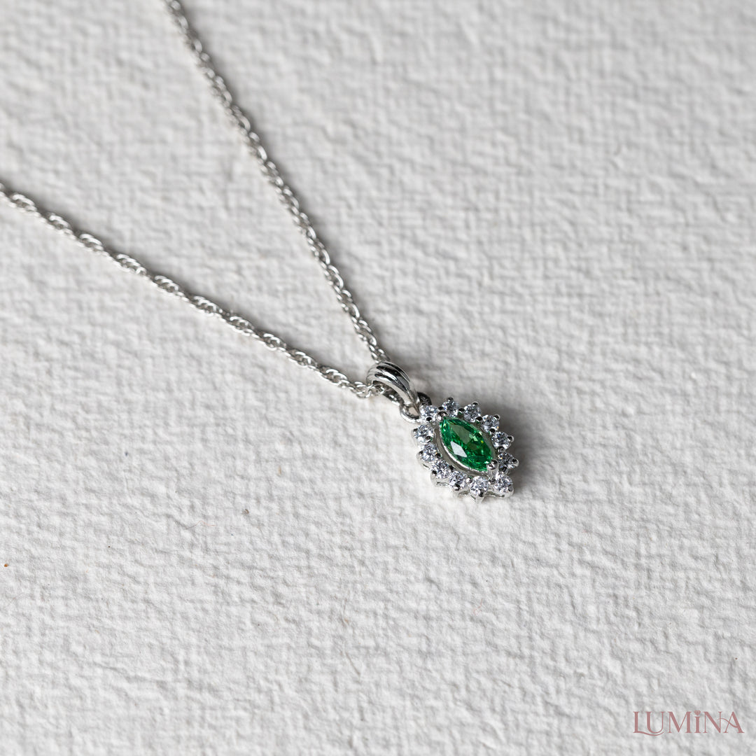 Emerald Empress Set Necklace